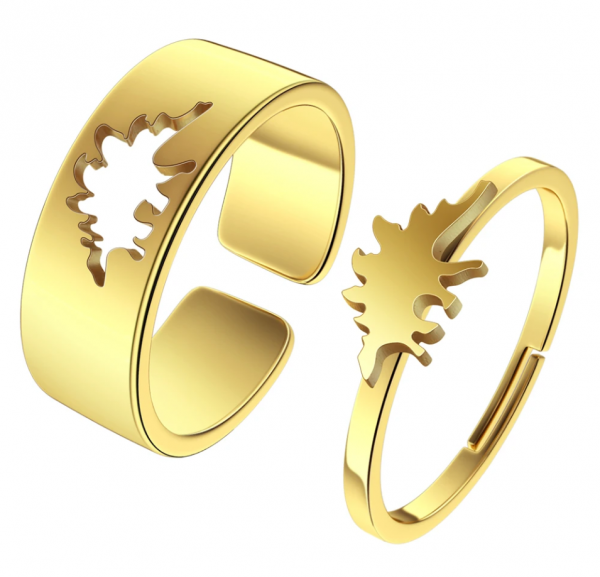 Anillo Pareja Estegosaurio