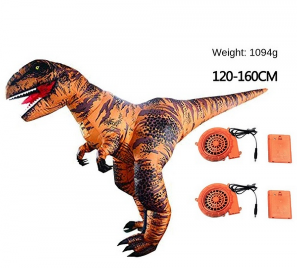 Disfraz T-Rex Inflable Gigante - Imagen 2