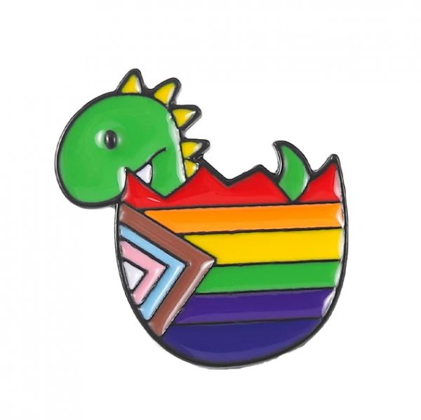 Pin Dino Lgtbq+