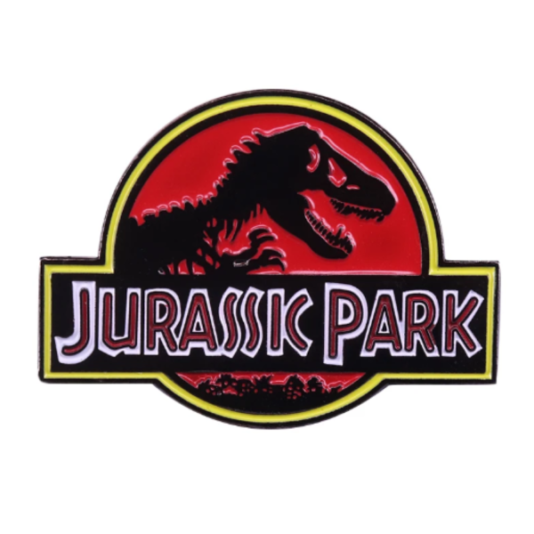 Pin insignia Jurassic Park