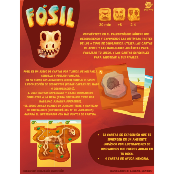 Fósil Juego de mesa - Imagen 2